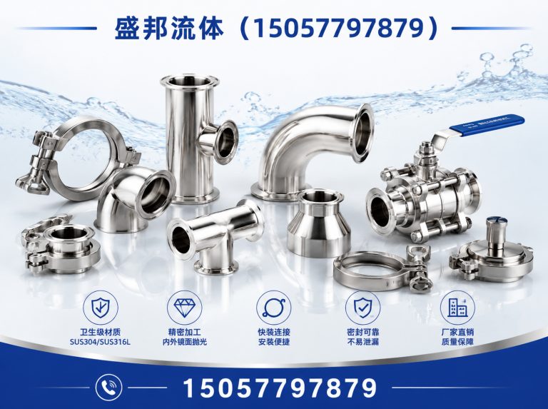 龙港市卫生级管件展示图